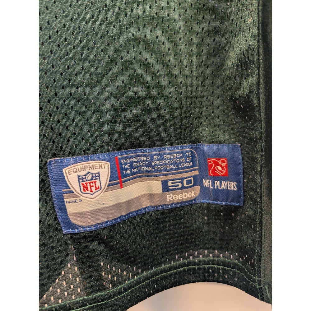 Reebok Aaron Rodgers Stitched Jersey Mens 50 Green Super Bowl XLV Patch Good - Picture 4 of 7